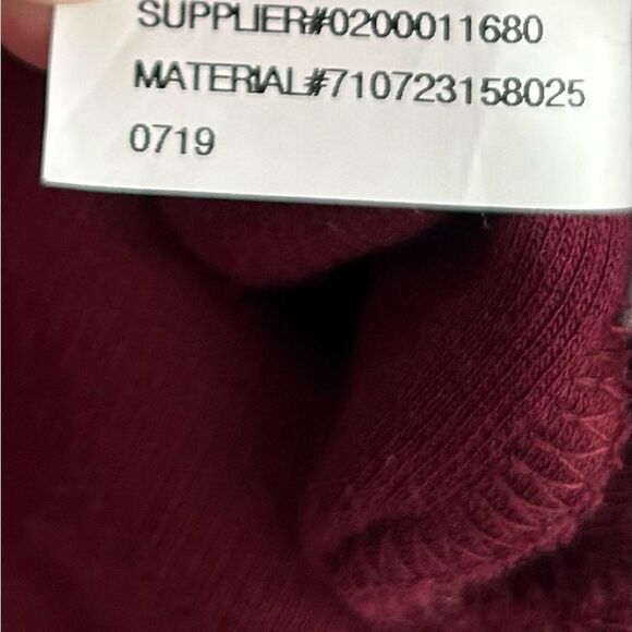 Polo Ralph Lauren Burgundy Quarter-Zip Pullover Sweater Sweatshirt Size XXL - Picture 7 of 11